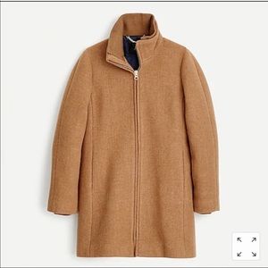 Jcrew City Coat Wool